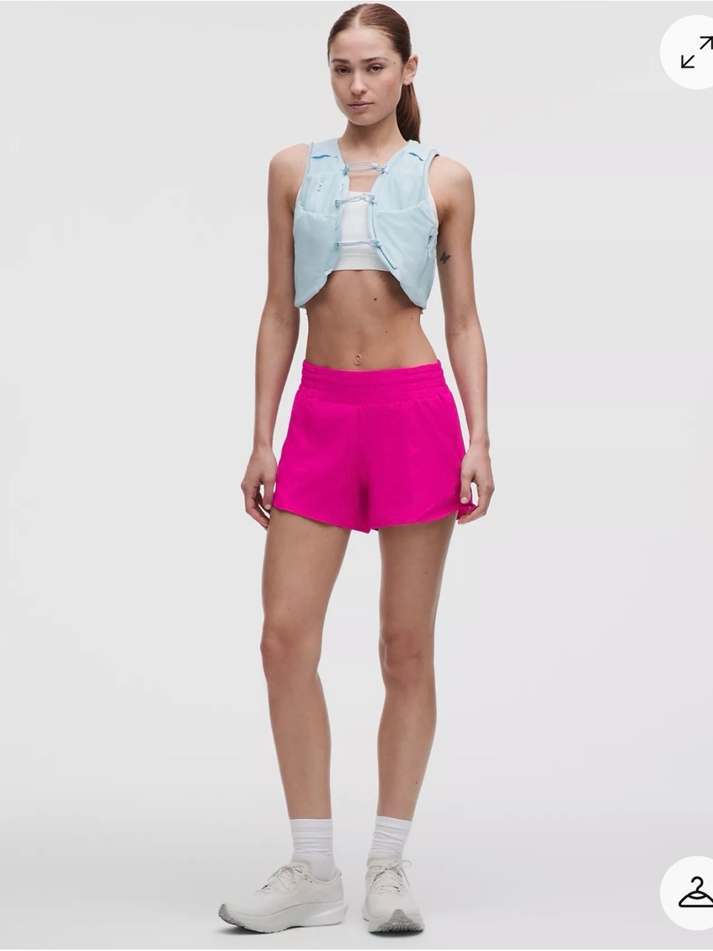 lululemon athletica Bright Pink Athletic Shorts